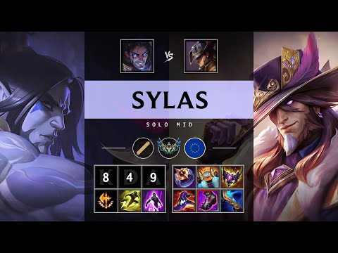 Sylas Mid vs Twisted Fate - EUW Challenger Patch 25.13