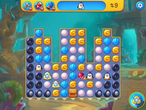 Fishdom level 5810 no boosters フィッシュダム ノーマル [Friend's]