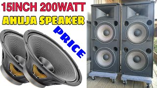 Ahuja 15inch 200watt Speaker Price Ahuja sk15 frx / frz speaker
