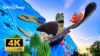 Disney’s Art of Animation Resort 2025 | Light Rain Walkthrough in Stunning 4K