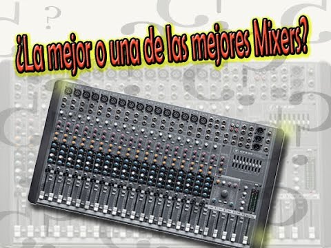 ¿La mejor o una de las mejores mixers (consolas de audio) análogas?