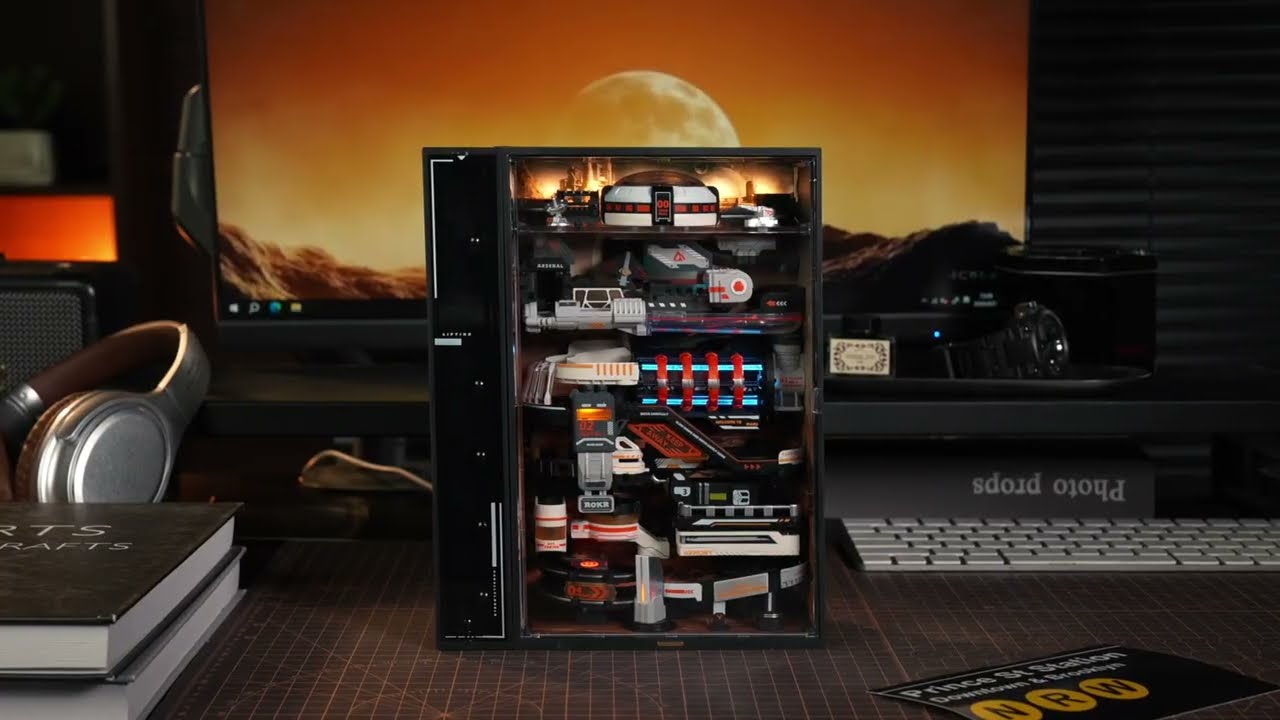 RoboTime 3D mechanická skládačka kuličkové dráhy Základna na Marsu