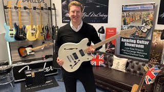 Video thumbnail for Squier Affinity Starcaster - Demonstration And Reasons To Buy With James From Rimmers Music by Rimmers Music
