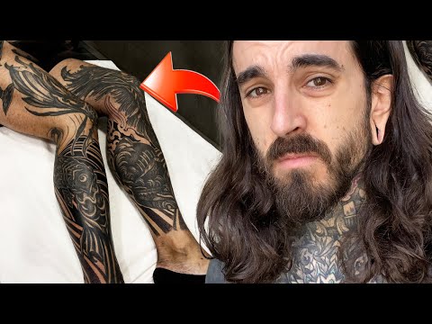 Me TATUÉ las 2 PIERNAS y me DOLIÓ MUCHO 😥
