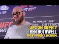 Ben Rothwell Addresses Groin Shots, Referee Advice to Stefan Struve - MMA Fighting