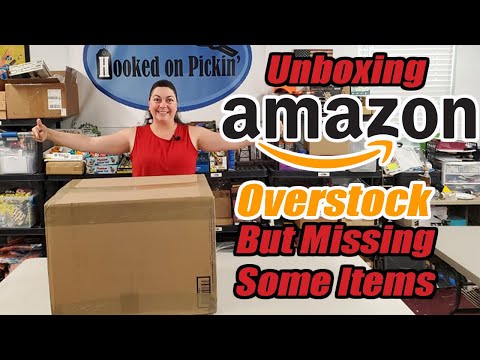 Unboxing Amazon Overstock -Why am I missing some items? 888 lots Liquidation - Selling Online