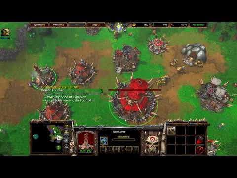 Warcraft 3: Reforged 4K - Prologue Campaign Chapter 3 - Riders of the Storm