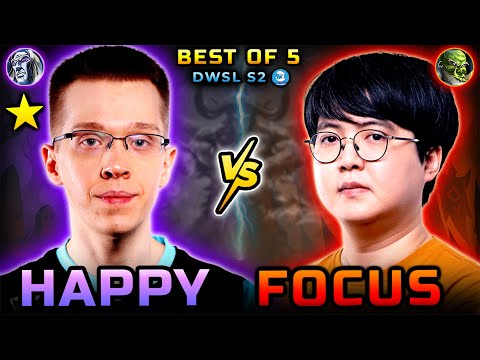 WILD Series! Happy vs FoCuS (Bo5) DWSL S2 🐬 DAY 23