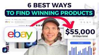 6 Ways To Find +$50k/Month eBay Dropshipping Products | eBay Product Research