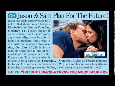 10-11-16 TO 10-21-16 GH SPOILERS Sam Jason Nina Liz Franco General Hospital Promo Preview 10-7-16