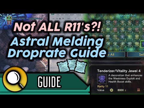 Astral Melding Tickets - Complete Droprate Breakdown - Possible Decorations with Percentage Chances
