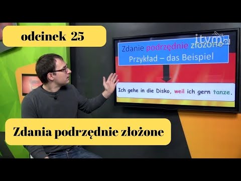 German in a few minutes 25 - complex sentences - gerlic.pl