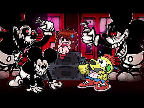 MICKEY NOOO! Friday Night Funkin CURSED MICKEY MOUSE MOD... FNF Mods #99