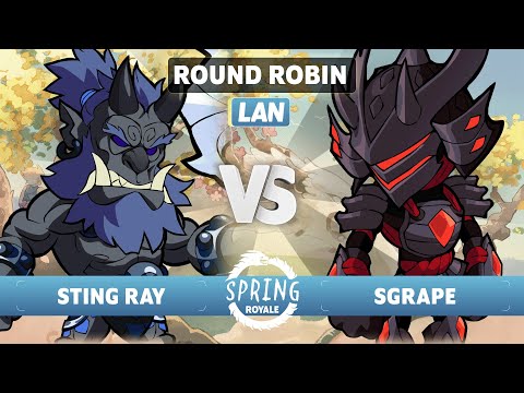 Sting Ray vs Sgrape - Round Robin - Spring Royale Invitational 2023 - LAN 1v1