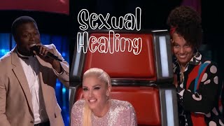 Marvin Gaye's “Sexual Healing” by Jchosen on the American reality talent show The Voice.