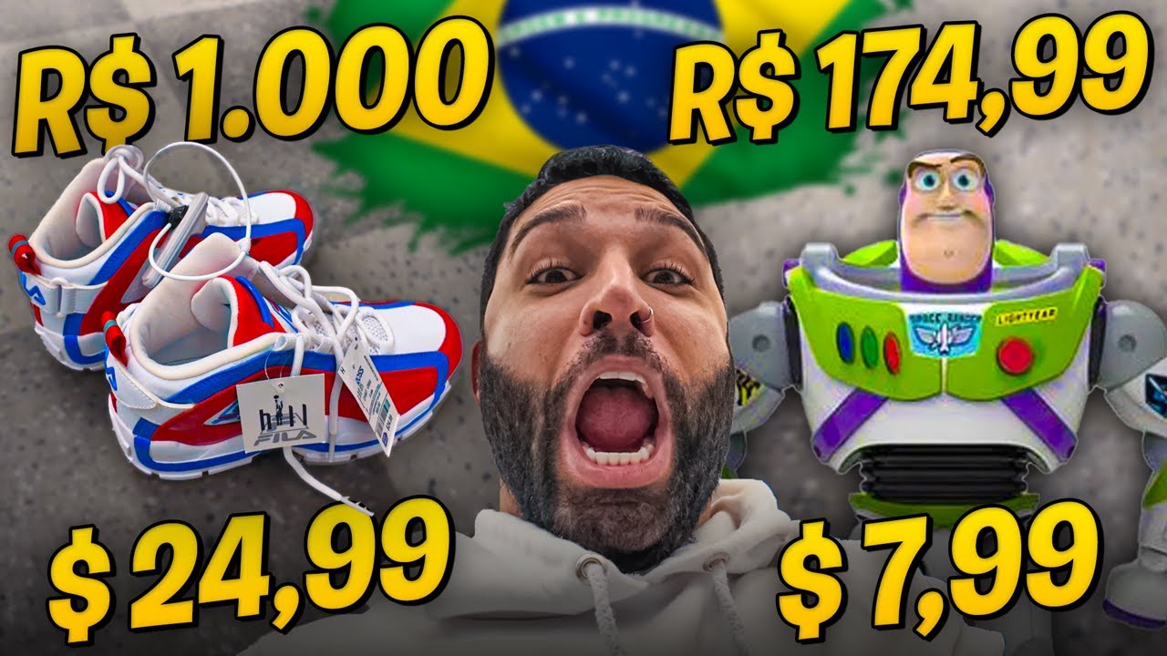  Fui na loja MAIS BARATA DOS EUA no dia da SUPER LIQUIDAÇÃO 😨 Os preços são RIDÍCULOS... video's thumbnail by Invento na Hora