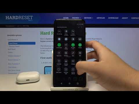 How to Adjust Notification Bar Icons in LG K62 Plus – Reorder Upper Panel Shortcuts
