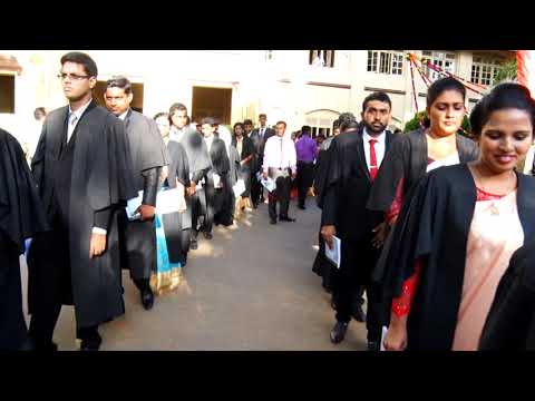 33rd General Convocation on 8th June 2018 Session 07 University of Jaffna