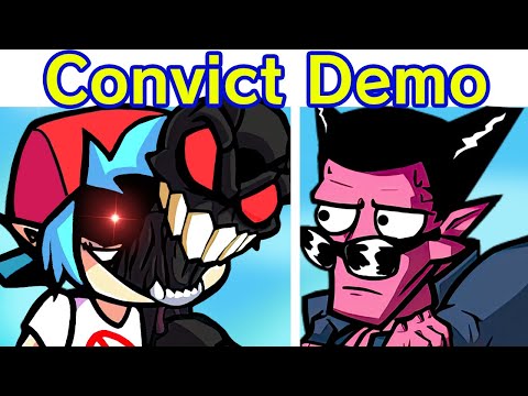 Friday Night Funkin' VS Convict DEMO + Extras | Fake BF (FNF Mod) (Pico's School/Newgrounds Rumble)
