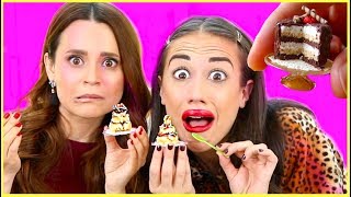 MAKING THE TINIEST CAKE IN THE WORLD w/ Rosanna Pansino!