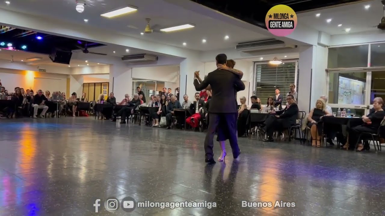 Marco Nodari y Claudia Cavagnini  - Milonga Gente Amiga - 31/MAR/2024 (1/2)