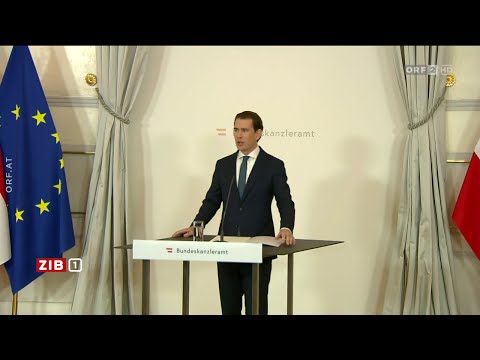 ZIB 1 Sebastian  Kurz kündigt Rückzug aus Kanzleramt an Sa., 9.10.2021