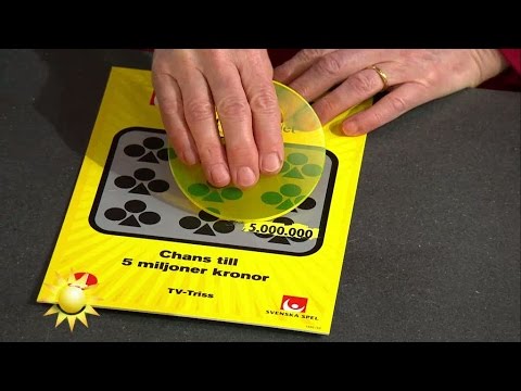 Kolla dagens trissvinst - Nyhetsmorgon (TV4)