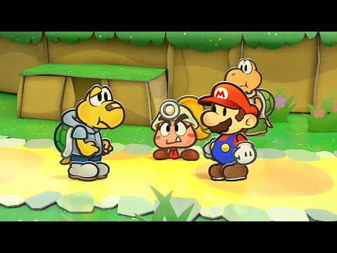 Paper Mario: The Thousand-Year Door - Koops Can't Decide If He Wants To Help Us Or Not (Switch)
