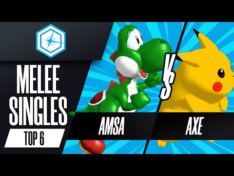 aMSa (Yoshi) vs Axe (Pikachu) - Melee Singles Top 6 - Shine 2023