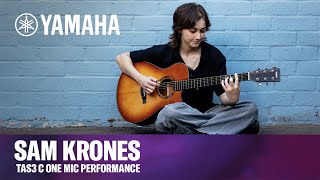 Video thumbnail for Sam Krones | “Insides” | TAS3 C One Mic Performance by Yamaha Guitars