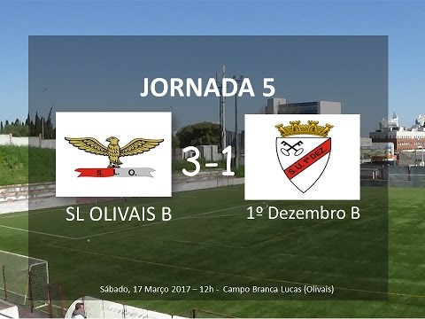 2ª Fase/Jornada 5: SL Olivais B - 1º Dezembro B