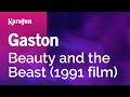 Gaston Beauty And The Beast 1991 Film Karaoke Version KaraFun