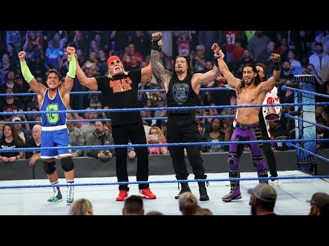 WWE 25 0ctober 2019 Roman Reigns, Gable And Ali Vs Corbin, Nakamura And Cesaro SmackDown Highlights