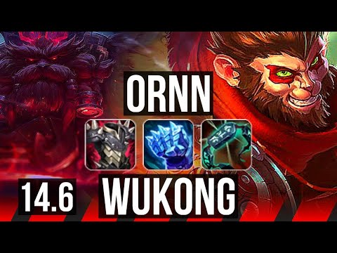 ORNN vs WUKONG (TOP) | 4/1/7, 500+ games | BR Master | 14.6