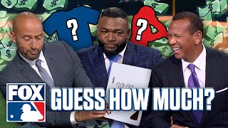 Derek Jeter, David Ortiz, and Alex Rodriguez play 'Guess How Much' | MLB on FOX