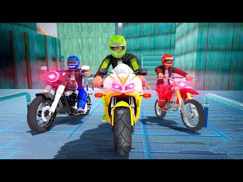Bike Games - Impossible Crazy Tracks Bike Stunts Simulator 3D - Gameplay Android free games