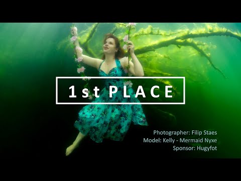 1st PLACE - Dutch Champion Underwaterphotography 2020 Fresh Water - Filip Staes & Mermaid Nyxe