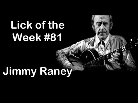 Lick of the Week #81 (Jimmy Raney ii V I Lick)