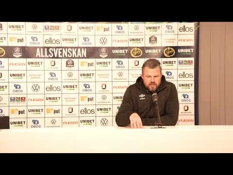 PRESSKONFERENS | IF Elfsborg 1-0 IFK Göteborg