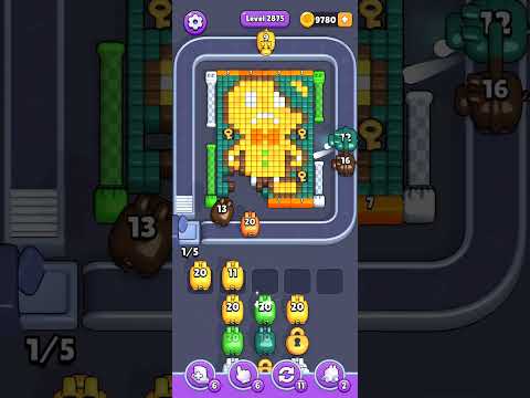 Pixel Flow Level 2875 Walkthrough