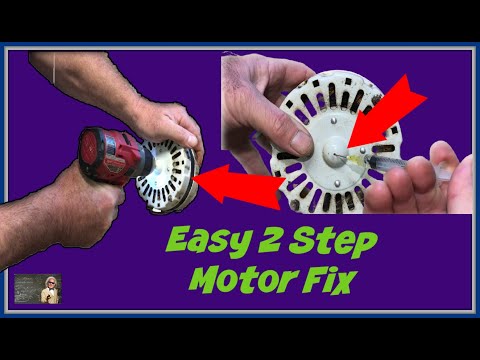 How to Fix Any Bad Growling & Noisy Electric Motor.... FAST & EASY!