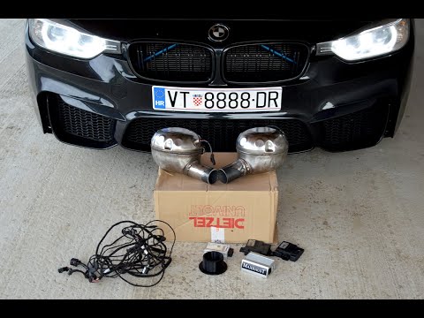 Installation Active Sound-System MAXHAUST /// BMW F30