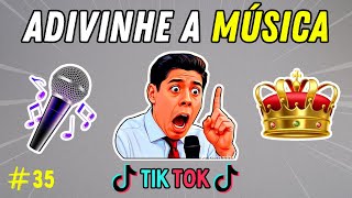 😱 ADIVINHE A MÚSICA DO TIKTOK COM EMOJIS 🤔 #35  #quiz