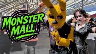 INSIDE Monster Mall at Chino Fairgrounds! My FIRST TIME! FNAF Horror, Spooky Cosplay & Vendors!