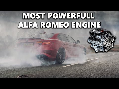 This is the most powerful production engine Alfa Romeo has ever produced