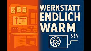 Werkstatt heizen – Die beste Lösung nach 4 Heizungen!