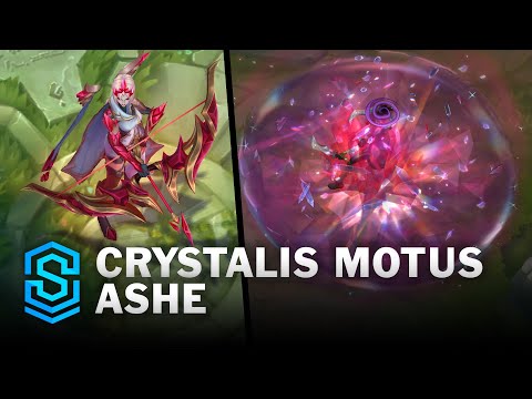 Crystalis Motus Ashe & Chroma Skin Spotlight - Pre-Release - PBE Preview - League of Legends