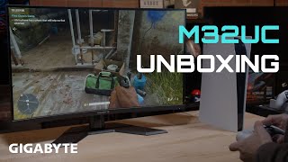 Video 1 of Product Gigabyte M32UC 32" 4K Curved Gaming Monitor (2022)