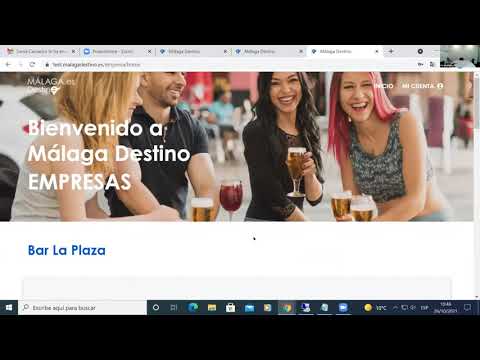 Mlaga Destino. Paso 2. Alta en la web Mlaga Destino