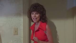 Adrienne Barbeau in a lowcut red dress–Fantasy Island: Class of '69, (1979)